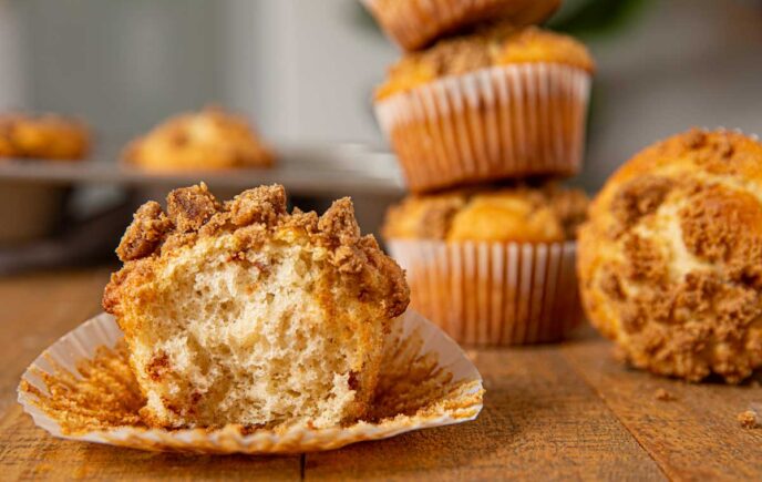 Difference Between Cinnamon Muffins and Cinnamon Streusel Muffins