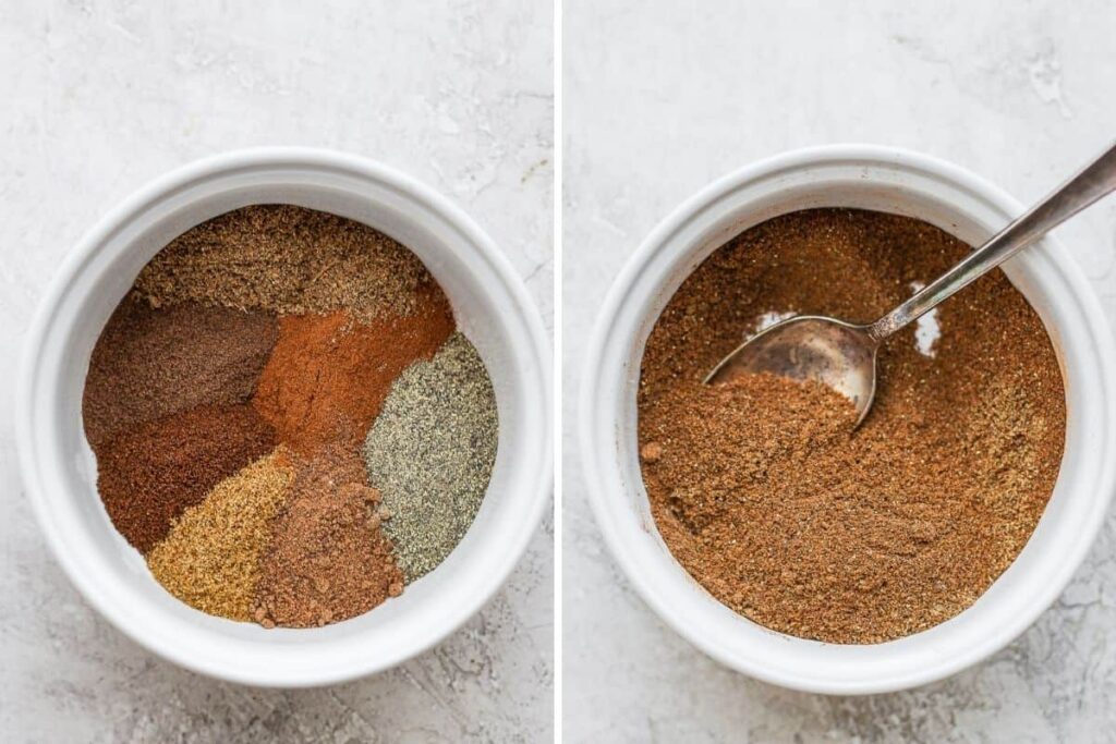 Instructions for 7 Spices