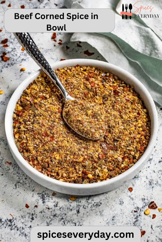 Beef Corned Spices in Bowl