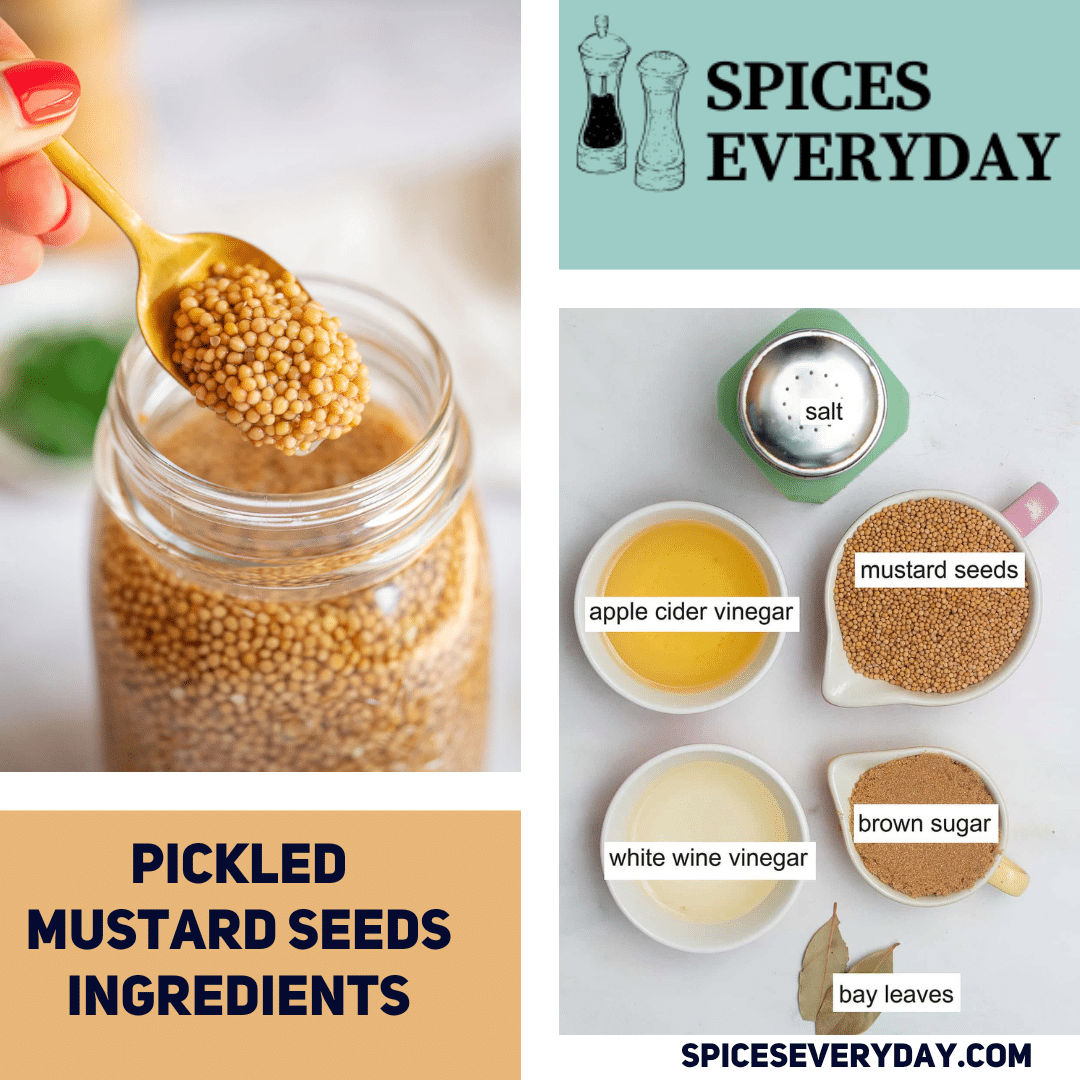 Mustard Seed Pickling Ingredients