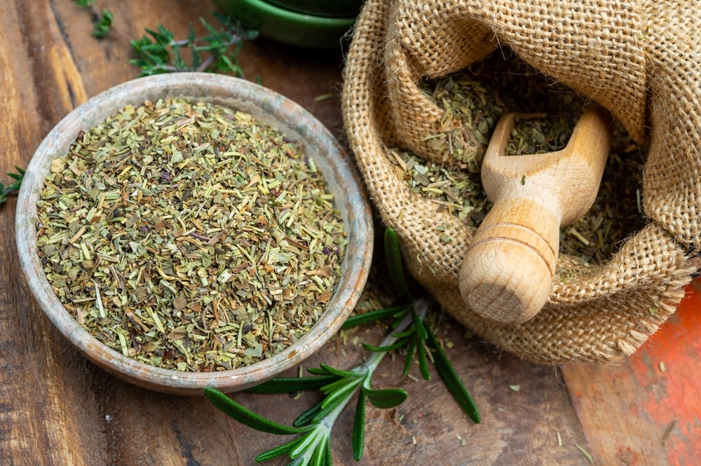 Herbes de Provence, mixture of dried herbs typical of the Provence region