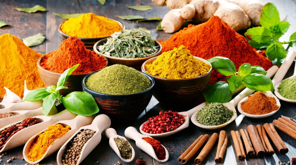 different spices in a picture different spices in a picture