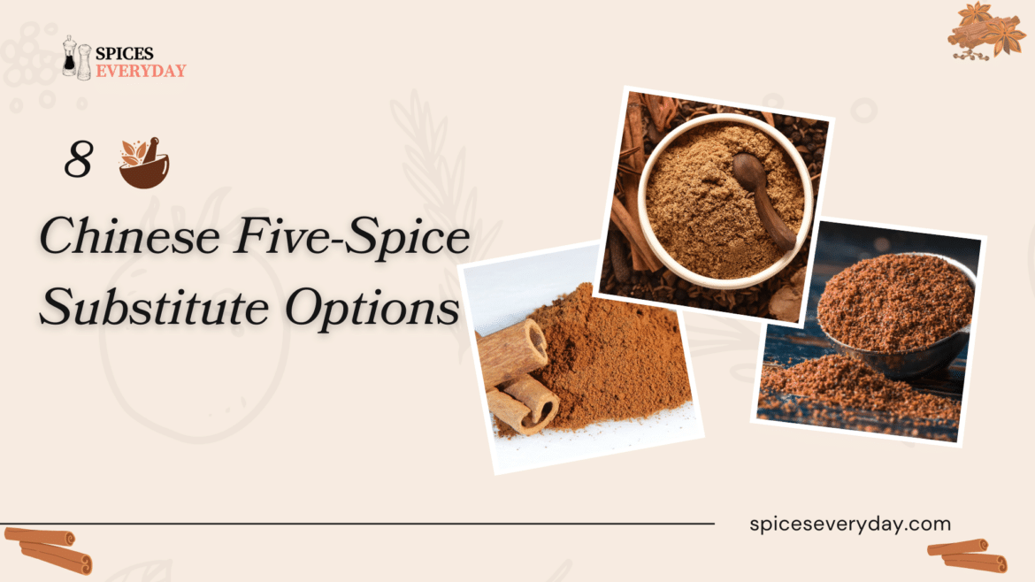 Chinese Five Spice Substitute Options